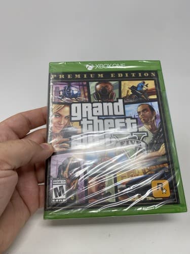 XBOX ONE GRAND THEFT AUTO V FIVE PREMIUM EDITION BRAND NEW SEALED PREP FOR GTA 6 — photo 3
