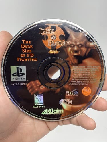 Dungeons & Dragons - Iron and Blood (Sony Playstation, 1996) PS1 Disc Only