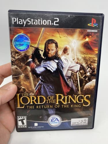 Lord of the Rings The Return of the King (Sony PlayStation 2, 2003) Complete CIB