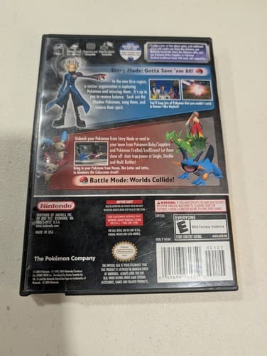 Pokemon Colosseum Nintendo Gamecube NTSC Box Only AUTHENTIC  — photo 2
