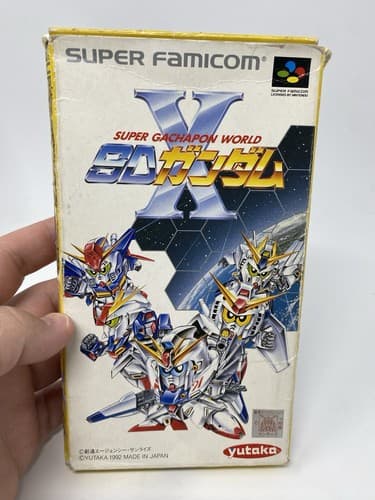 SD GUNDAM X Gachapon World Super Famicom Nintendo 1286 sf