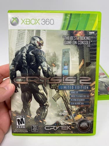 Crysis 2 Limited & 3 Hunter Edition Microsoft Xbox 360 Lot of 2 — photo 2