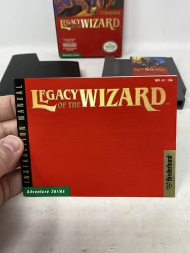 Legacy of the Wizard complete in box nintendo nes rpg CIB authentic Ships Fast — photo 8