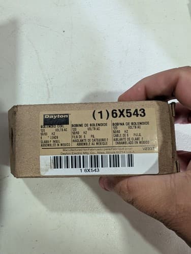 NEW DAYTON 6X543 SOLENOID VALVE COIL Lot of 4 — photo 2