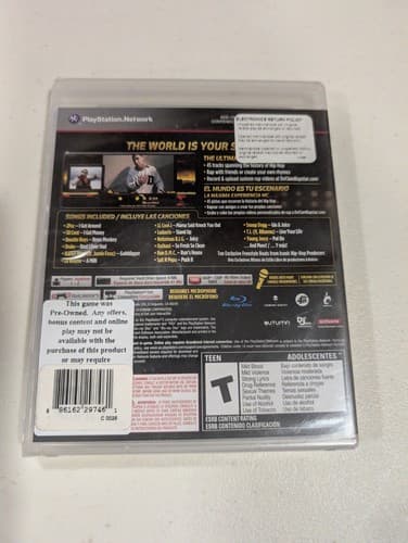 Def Jam Rapstar  PS3 Playstation 3 (GAME ONLY) BRAND NEW AND SEALED! — photo 2