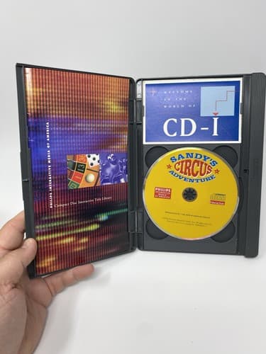 Sandy's Circus Adventure (Philips CD-i, 1990) Game And Case No Slip Cover — photo 7