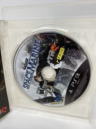 Warhammer 40,000: Space Marine (Sony PS3, PlayStation 3) Complete w/ Manual — photo 6