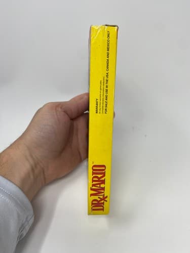 Dr. Mario Nintendo NES Game Cartridge + Box Authentic No Manual 1990 — photo 2