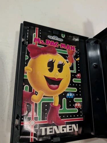 Ms Pac-Man (Sega Genesis) Authentic, Complete, Tested/Works — photo 3