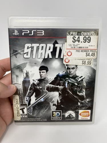 Star Trek (Sony PlayStation 3, 2013) Game & Case Tested Fast Free Shipping