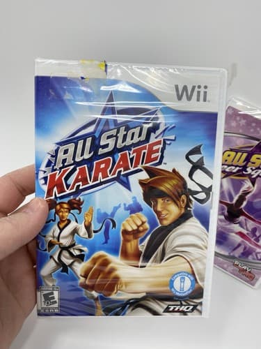 All Star Karate & Cheer Squad (Nintendo Wii, 2010) Factory Sealed Brand New — photo 2
