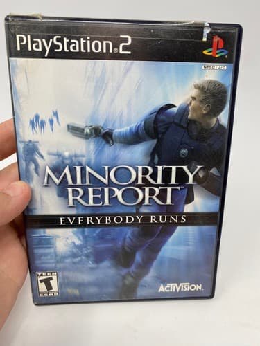 Minority Report PlayStation 2 PS2 Complete CIB Tested Authentic