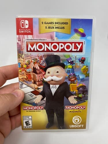 Ubisoft Monopoly + Monopoly Madness Nintendo Switch 2021 E Everyone NTSC Online