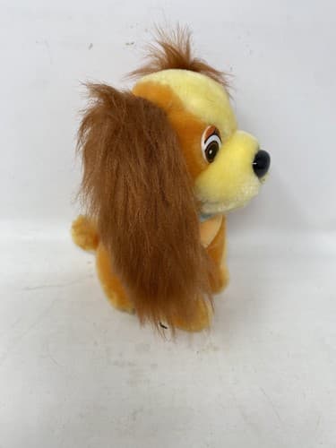 Vintage 80s Disneyworld  Disneyland Lady From Lady And The Tramp 7” Plush — photo 6