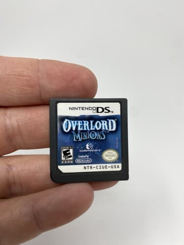 Overlord: Minions Nintendo DS 3DS Genuine OEM Cart Only Tested