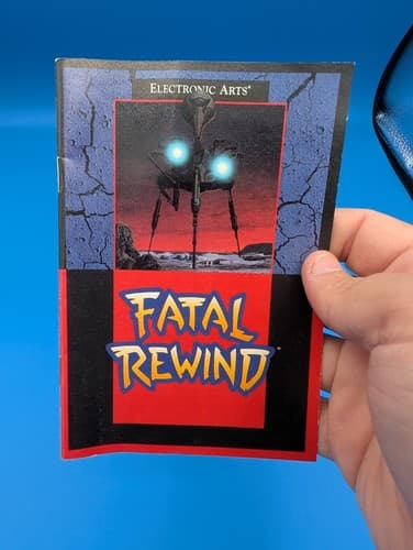 FATAL REWIND (SEGA Genesis) Classic 16-bit Game Authentic w/ Manual! — photo 4