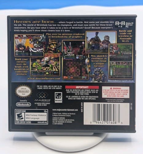Dawn of Heroes Nintendo DS Game Tested/Works CIB — photo 2
