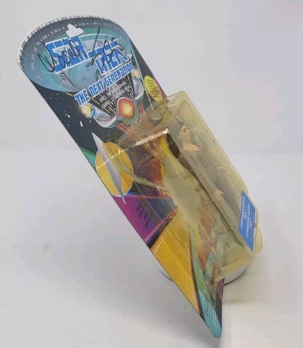 STAR TREK NEXT GENERATION DEANNA TROI Figure Signed MARINA SIRTIS Playmates 1993 — photo 4