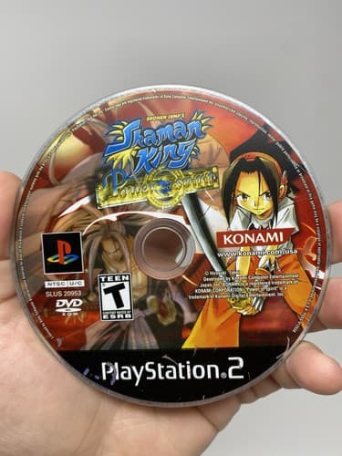Shaman King Power of Spirit (Sony PlayStation 2 2004) Disc Only Tested Authentic