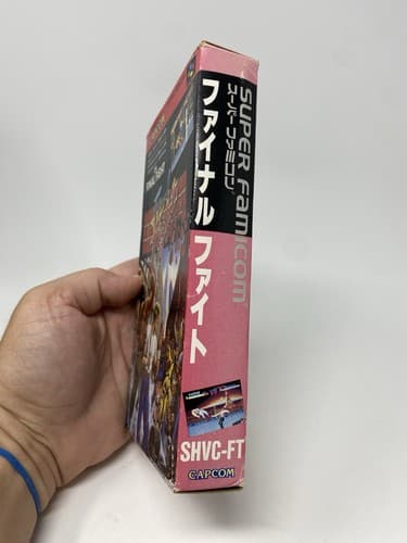 Final Fight 1 Super Famicom SFC Japan import +Box Manual CIB US Seller — photo 4