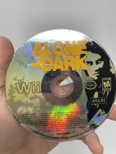 Alone in the Dark Nintendo Wii Disc Only Tested