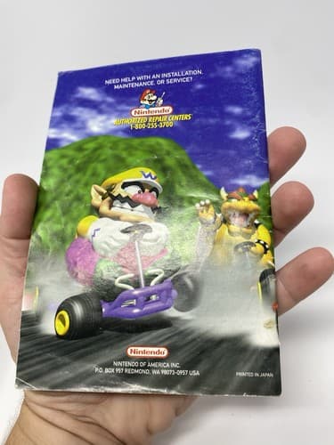 Mario Kart 64 - N64 Nintendo 64 Instruction Manual Only⭐ — photo 6