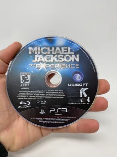 Sony PlayStation 3 Ps3 Game - Michael Jackson: The Experience Disc ONLY Tested — photo 2