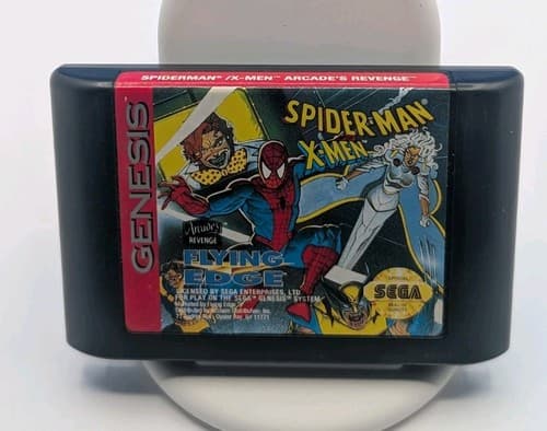 Spider-Man/X-Men: Arcade's Revenge (Sega Genesis, 1993) - Complete CIB, TESTED — photo 6