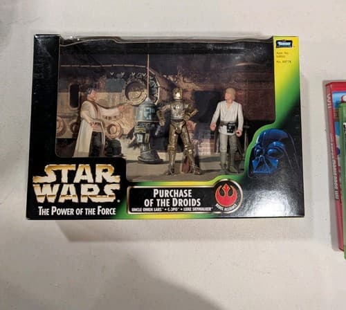 Star Wars Power Of the Force Purchase of the Droids Sealed 1997