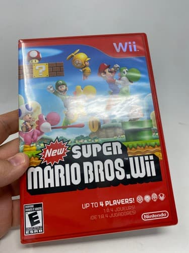 New Super Mario Bros. Wii New Factory Sealed Nintendo Wii Game 1st Print 00000 — photo 4