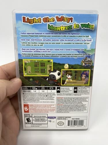 Harvest Moon: Light of Hope (Nintendo Switch) Authentic - Game And Case — photo 2