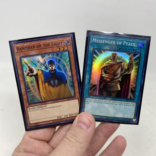 Banished Of Light & Messenger of Peace SRL-EN102 EN078 Near Mint Yugioh