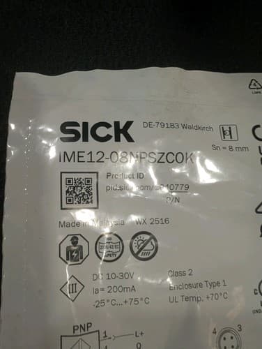 BRAND NEW! SICK IME12-08NPSZCOK New In Package  — photo 3