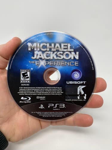 Sony PlayStation 3 Ps3 Game - Michael Jackson: The Experience Disc ONLY Tested