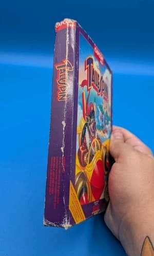 Nintendo NES Disney's Talespin CIB Complete Rough Box, See Photos. Tested — photo 3