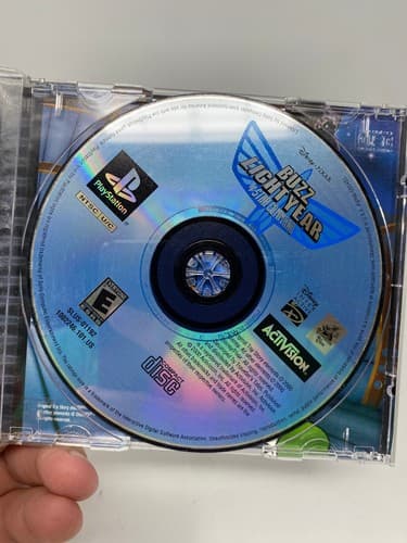 Buzz Lightyear of Star Command (Sony PlayStation 1, 2000) Disc w/ case — photo 6