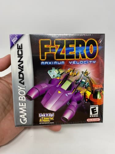F-Zero: Maximum Velocity GBA Nintendo Game Boy Advance 2001 New - Factory Sealed