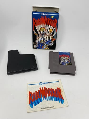 Robo Warrior Complete in Box Nintendo NES CIB Complete Game Box manual — photo 7