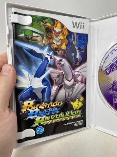 pokemon battle revolution Wii Nintendo Tested Used Japanese Games NTSC-J — photo 5