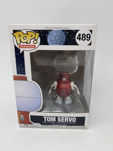 Funko Pop! Television Tom Servo Mystery Science Theater 3000 #489 Vinyl Red
