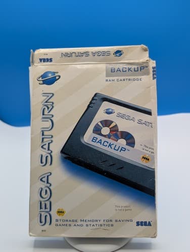 OEM Authentic Sega Saturn Backup RAM Memory Cartridge* Good Condition * Untested