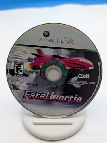 Fatal Inertia (Microsoft Xbox 360, 2007) [DISC ONLY] TESTED WORKING