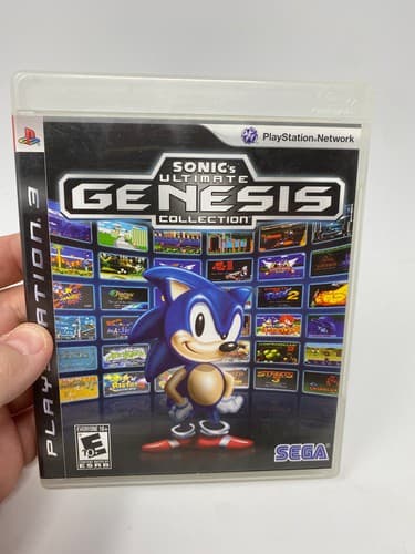 Sonic’s Ultimate Genesis Collection (Sony PlayStation 3, 2009) CIB COMPLETE PS3