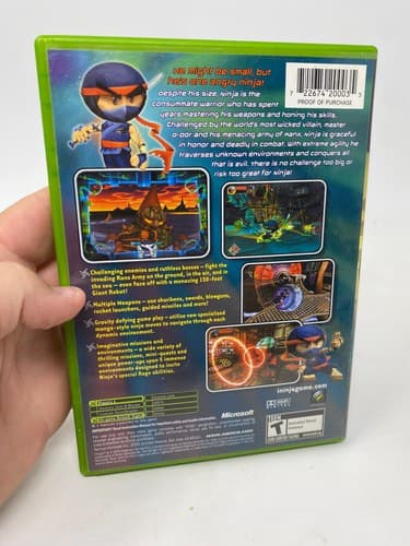 I Ninja (Microsoft Xbox , 2003) Authentic, Complete w/ Manual CIB Tested — photo 5