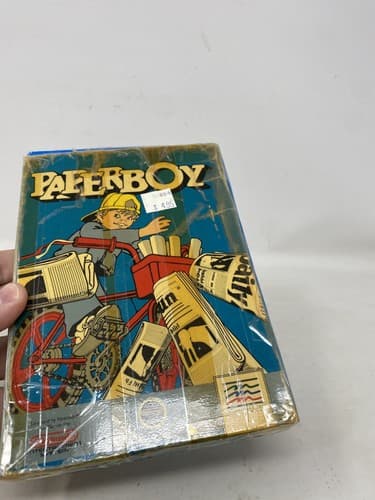 Paperboy (Nintendo Entertainment System, NES 1988) Cart & Box (has Tape) — photo 4