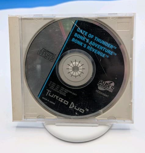 Gate of Thunder Bonks Adventure & Revenge TurboGrafx CD. Turbo DUO — photo 2