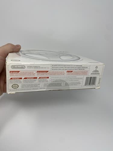 Nintendo Wii OEM Mario Kart Steering Wii Wheel White with Original Box Manual — photo 6