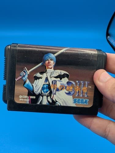 Mega Drive PHANTASY STAR III 3 Toki no Keishosha Cartridge Only Sega US Seller