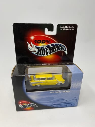 Hot Wheels 100% 1957 Chevy Nomad Station Wagon Yellow 2000 MISB
