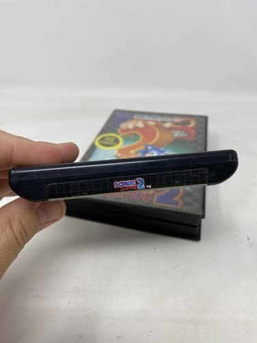 Sonic the Hedgehog 2 (SEGA Genesis, 1992) Not For Resale Box And Cartridge — photo 9
